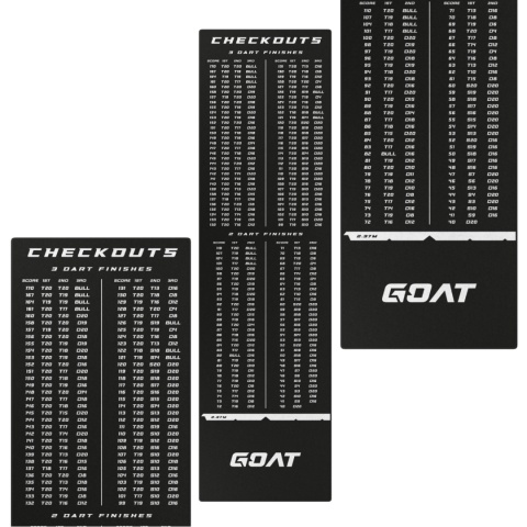 GOAT Mata do darta Checkouts 285x80 cm