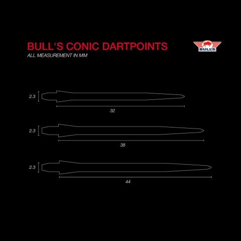 Groty Bull's Conic Black Points