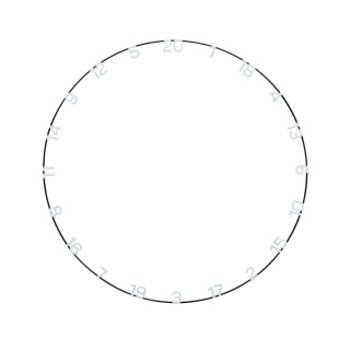 Unicorn Eclipse Ultra-Visible Number Ring