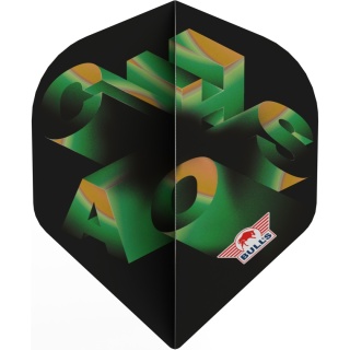 Piórka Bull's Chaos Green Standard NO2