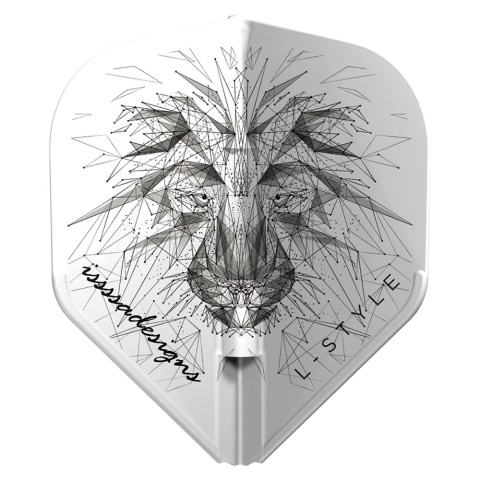 Dart Flights L-style L1EZ Standard Dominik Grullick Ver.1 White N02