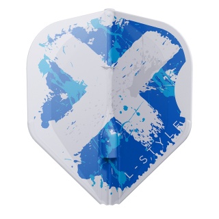 Dart Flights L-style L1EZ Standard Lorraine Hyde Clear White