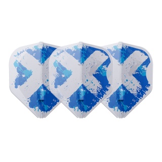 Dart Flights L-style L1EZ Standard Lorraine Hyde Clear White