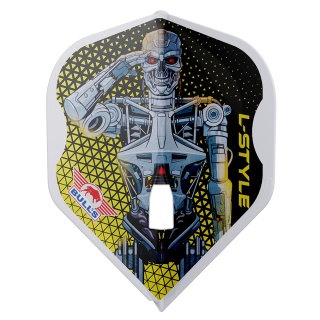 Dart Flights L-style L1PRO Standard Marvin Van Velzen Clear White