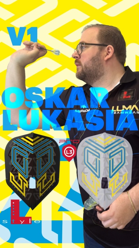 Piórka L-style L3PRO Shape Oskar Lukasiak Black