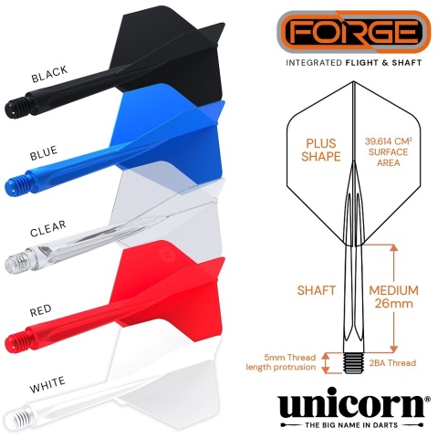 Piórka Unicorn Forge Czarne NO2