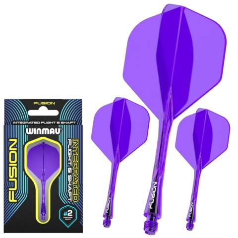 Piórka Winmau Fusion Fioletowy NO2