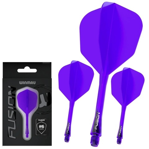 Piórka Winmau Fusion Fioletowy NO6
