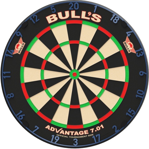 Zestaw 5 Obręczy Numerycznych Bull's Kolorful Matt Number Ring