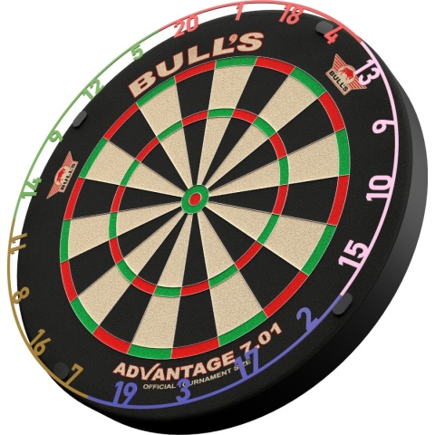 Zestaw 5 Obręczy Numerycznych Bull's Kolorful Matt Number Ring