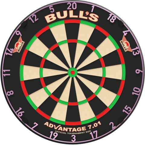Zestaw 5 Obręczy Numerycznych Bull's Kolorful Matt Number Ring