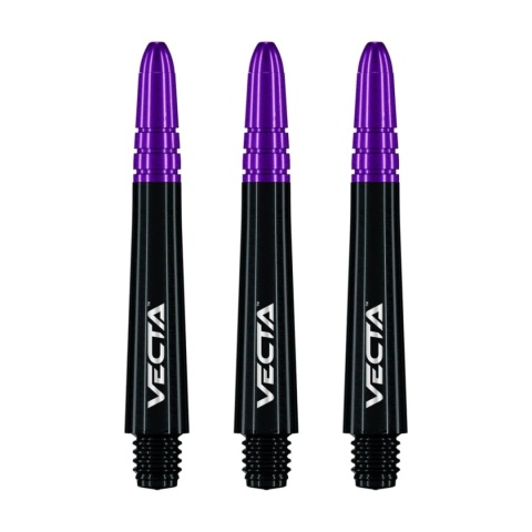 Winmau Vecta Szafty Czarno Fioletowy
