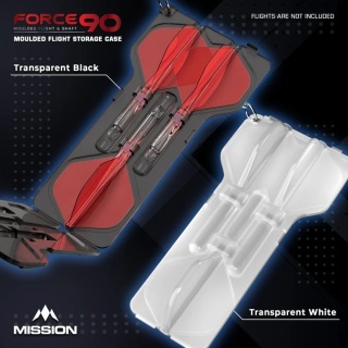 Etui na piórka Mission Force 90 Case Czarne lub Białe