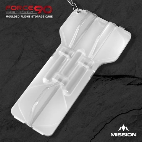 Etui na piórka Mission Force 90 Case Czarne lub Białe