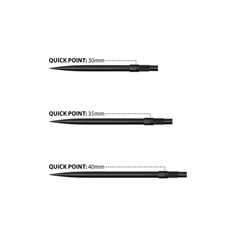 Groty Harrows Quick Points Silver / Black Groty Harrows Quick Points Silver / Black