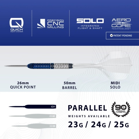 Lotki Harrows Geo 01 Parallel Quick Point 90%