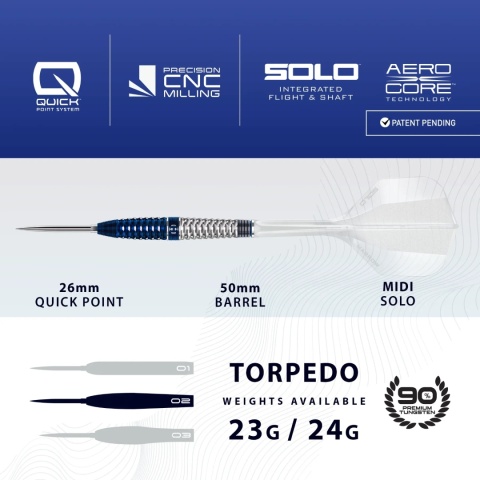 Lotki Harrows Geo 02 Torpedo Quick Point 90%