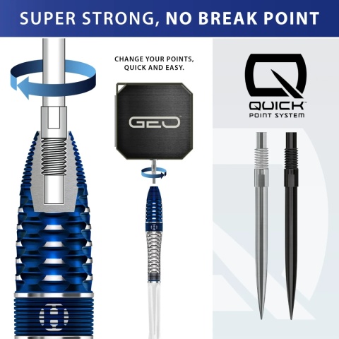 Lotki Harrows Geo 03 Bomb Quick Point 90%