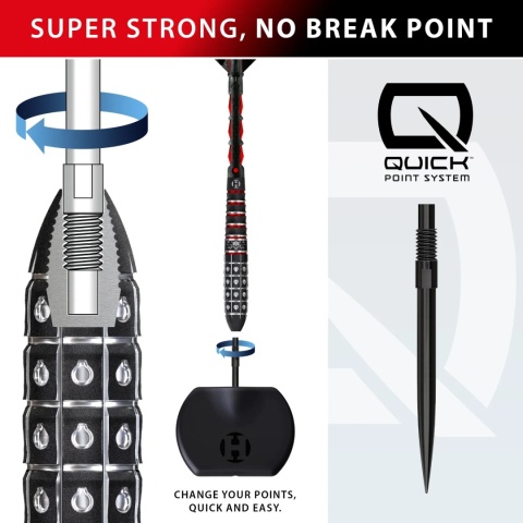 Lotki Harrows Ryan Searle V3 Quick Point 90% Lotki Harrows Ryan Searle V3 Quick Point 90%