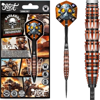 Shot Badlands Rustin 90% Tungsten Steel Tip Darts