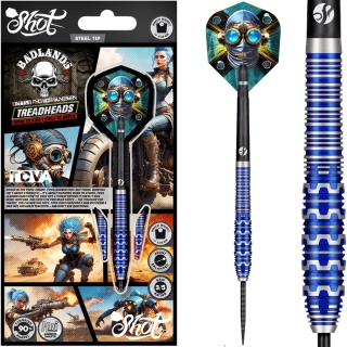 Shot Badlands Tova 90% Tungsten Steel Tip Darts