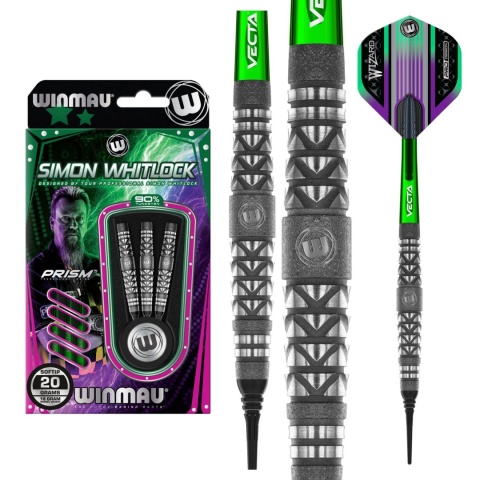 Winmau Simon Whitlock Atomised 90% Soft Darts Winmau Simon Whitlock Atomised 90% Soft Darts