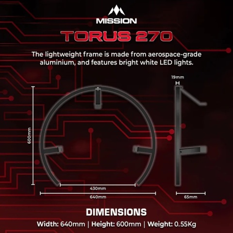 Mission Torus 120° | System Oświetlenia do Tarczy | LED |