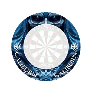 Osłona tarczy Caliburn Dartboard Surround Heavy Duty White/Walker