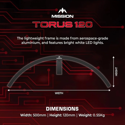 Mission Torus 120° | System Oświetlenia do Tarczy | LED |
