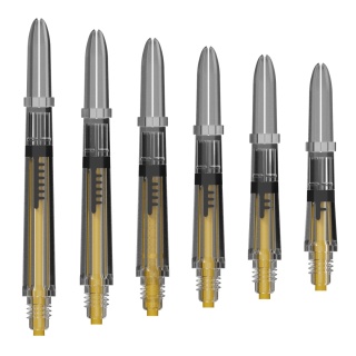 Shafty Cuesoul KOFF Carbon żółte mocne wymienne topy