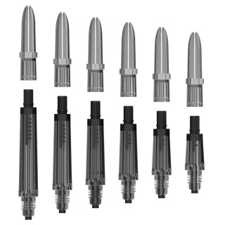 Shafty Cuesoul KOFF Carbon czarne mocne wymienne topy