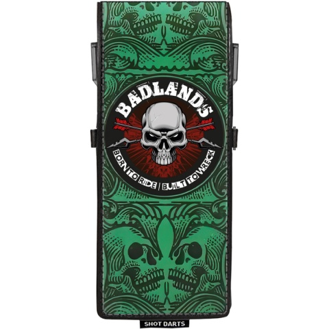 Shot Inked Badlands Blue Etui na lotki zielone