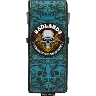 Shot Inked Badlands Blue Etui na lotki niebieskie
