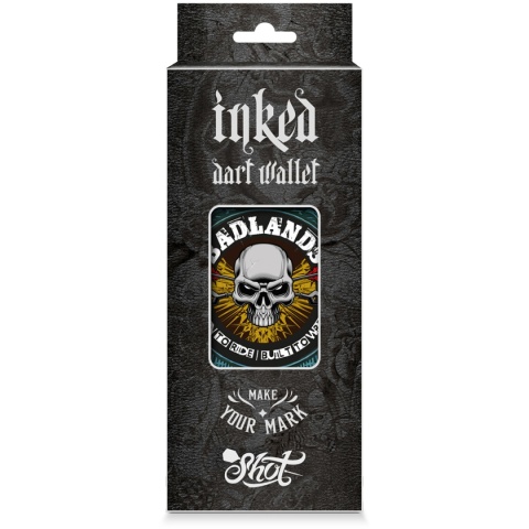 Shot Inked Badlands Blue Etui na lotki niebieskie
