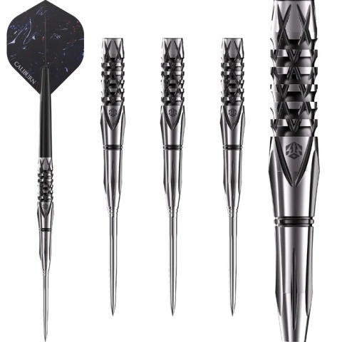 Caliburn Sword Darts (Steel Tip, 95% Tungsten, S4, 22g)