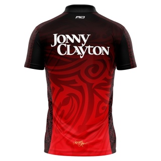 Koszulka Red Dragon Jonny Clayton 50 Years Anniversary Limited Edition Tour Polo
