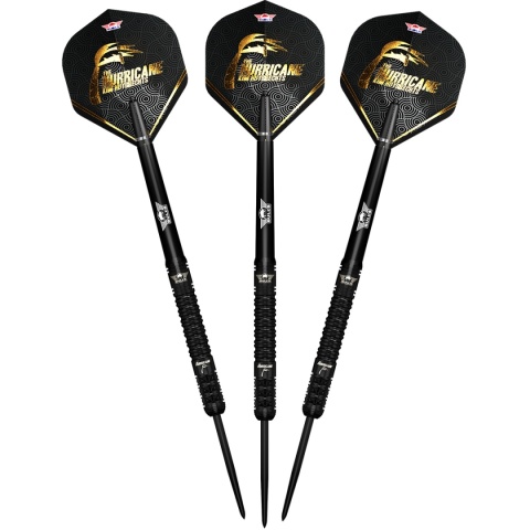 Kim Huybrechts 90% E2 Full Black 23g Steeltip