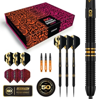 Red Dragon Peter Wright 50 Years Anniversary Limited Edition 90%