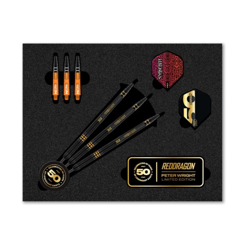 Lotki Red Dragon Peter Wright 50 Years Anniversary Limited Edition 90%