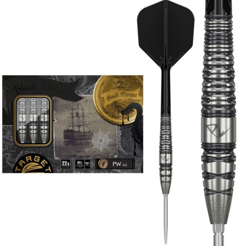 Target Japan Black Marque PW 2.0 Swiss Point 90% Darts