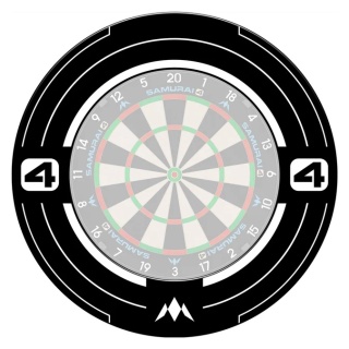 Mission Darts Samurai 4 Surround – White Edition