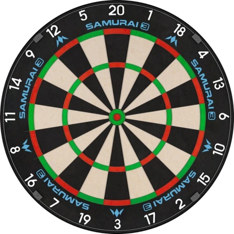 Mission Samurai 3 Dartboard – Profesjonalna Tarcza do Darta – Knife Wire – Black Number Ring Mission Samurai 3 Dartboard – Profesjonalna Tarcza do Darta – Knife Wire – Black Number Ring
