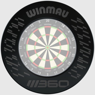 Opona Winmau 360 Black Surround PRZEDSPRZEDAŻ WYSYŁKA PO 17.11.2025