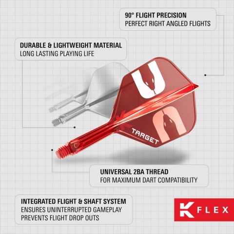 Piórka Target Nathan Aspinall No6 K-Flex
