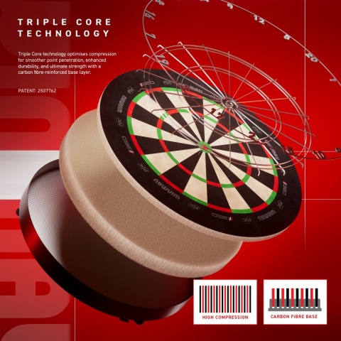 TARCZA WINMAU BLADE 6 TRIPLE CORE PDC