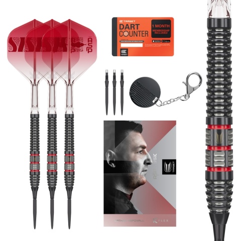 Lotki Target Nathan Aspinall Asp 95K 95% Tungsten SP Steel Tip Darts