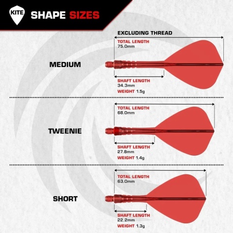 Mission Force 90 Vortex – Moulded Flight & Shaft – Kite