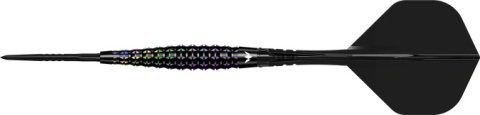 Mission Black Opal Darts – Stalowe Groty – 95% Wolfram – Czarna i Koralowa Powłoka PVD