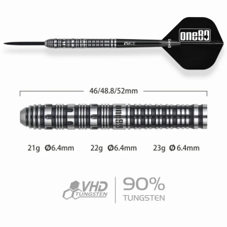 One80 Boris Koltsov Darts – Steel Tip – 90% Tungsten