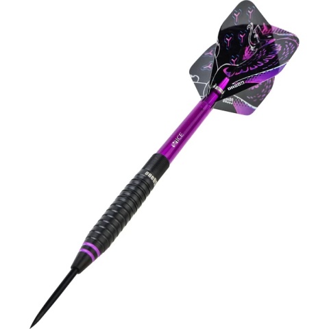 One80 Jelle Klaasen HD Darts – Steel Tip – The Cobra – Black